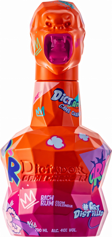 Dictador Game Changer Orange & Pink Bottle 40% 0,7l