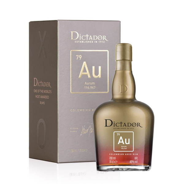 Dictador Aurum 40% 0,7l