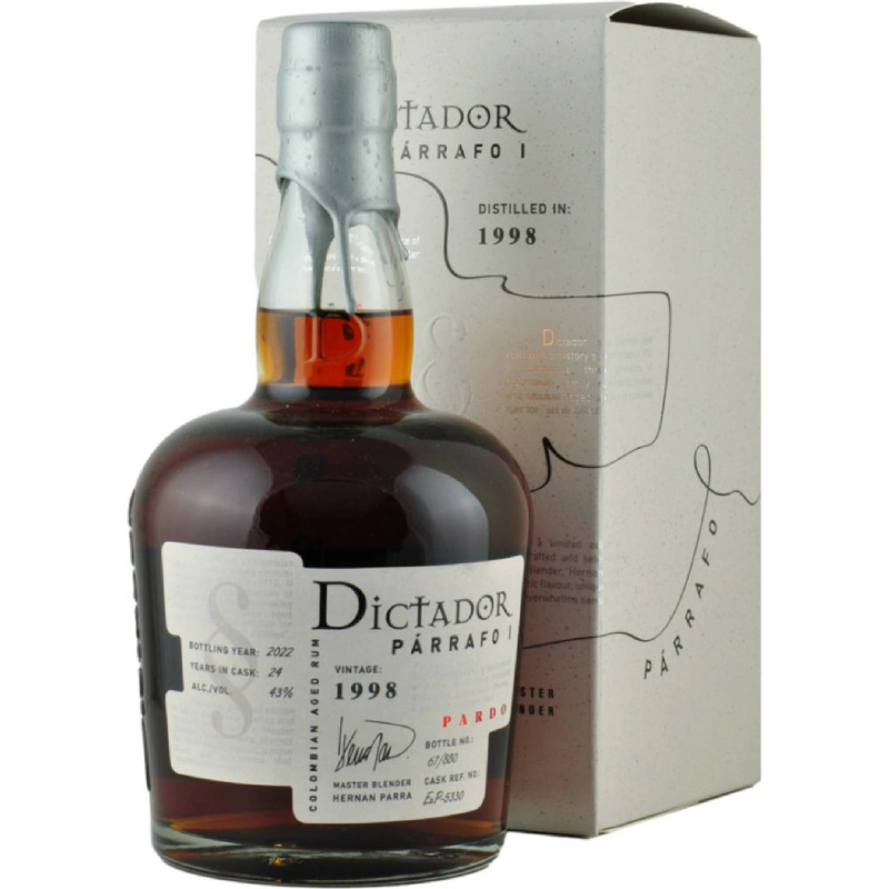 Dictador Párrafo 1998 0,7 l 43 %