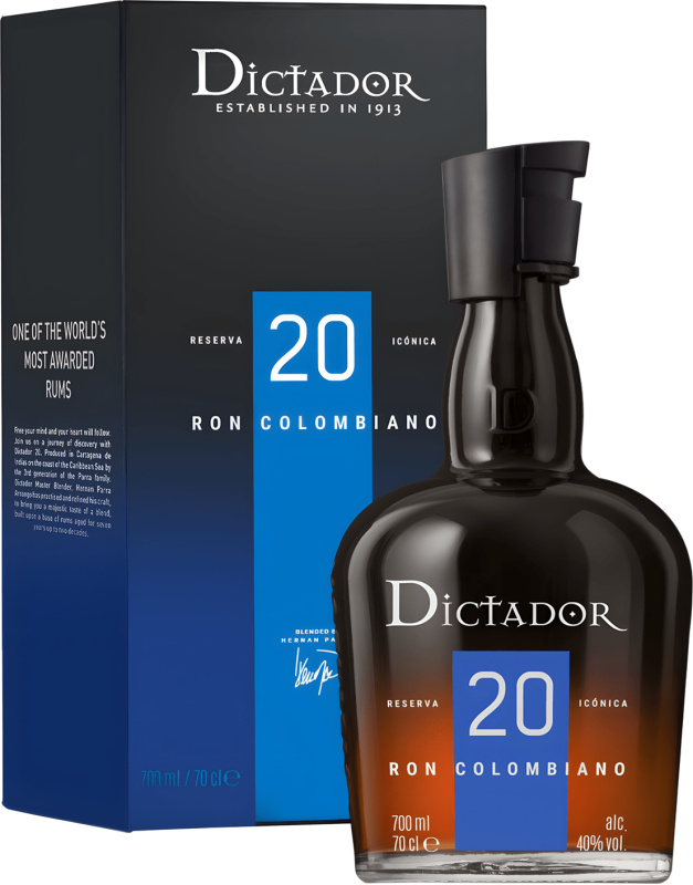 Dictador Reserva Icónica 20 letý 40% 0,7l