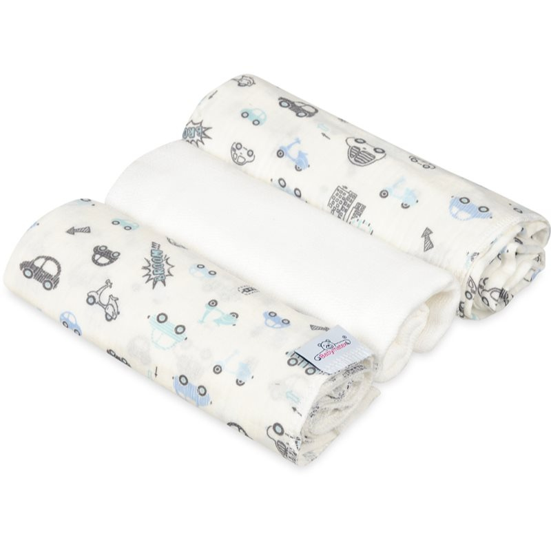 Babymatex Muslin Design plena Cars 3 ks