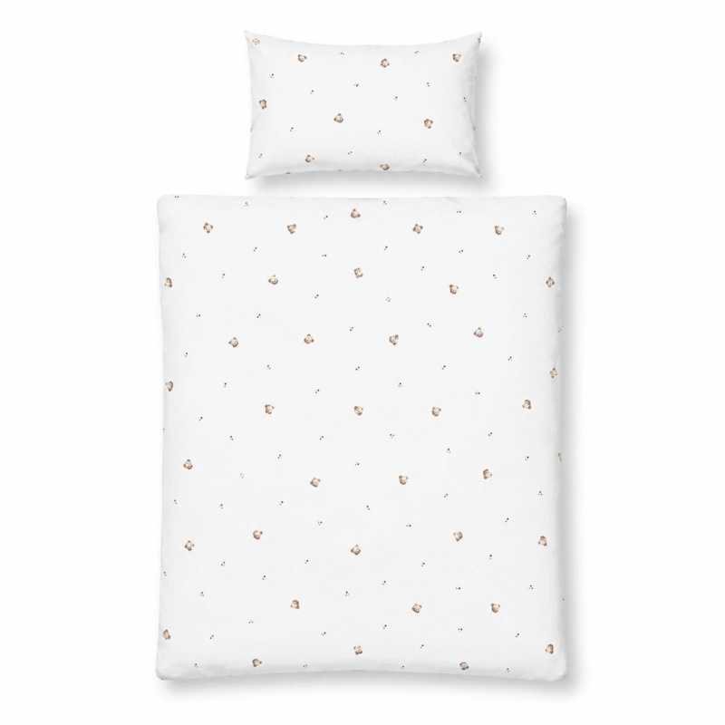 Babymatex nepromokavé jersey povlečení do postýlky medvídek 100 × 135 cm, 40 × 60 cm