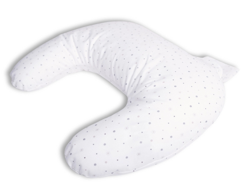 Babymatex polštář na kojení a polohovací miniRelax jersey 150 cm hvězdičky