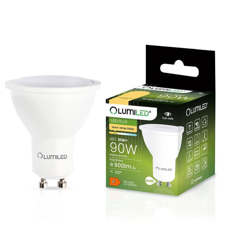 Žárovka Led GU10 10W 830 900LM FR 120D 3000K