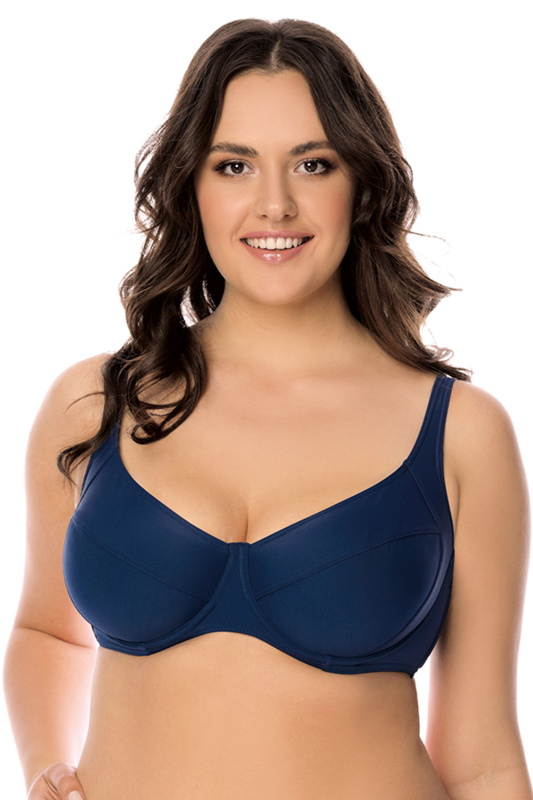 Vrchní díl plavek Vivisence 3216 Barva: Modrá - tmavě, Velikost: 85D