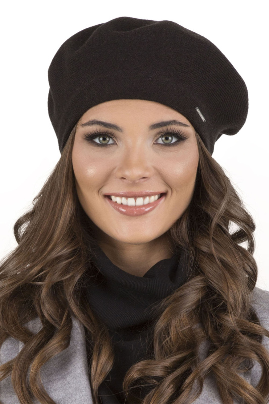 Dámský baret Vivisence 7005 Barva: Černá, Velikost: UNI