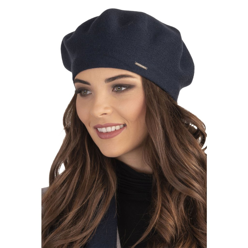 Dámský baret Vivisence 7005 Barva: Modrá - tmavě, Velikost: UNI