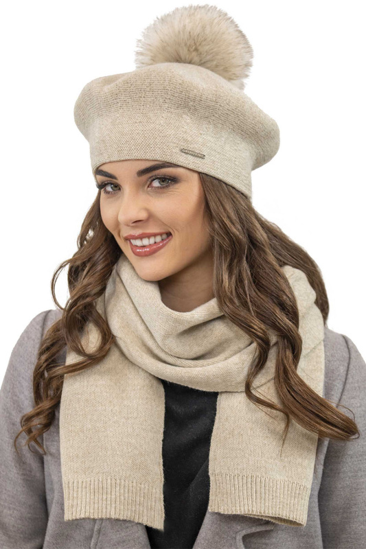 Baret Vivisence 7035 Barva: Béžová, Velikost: UNI
