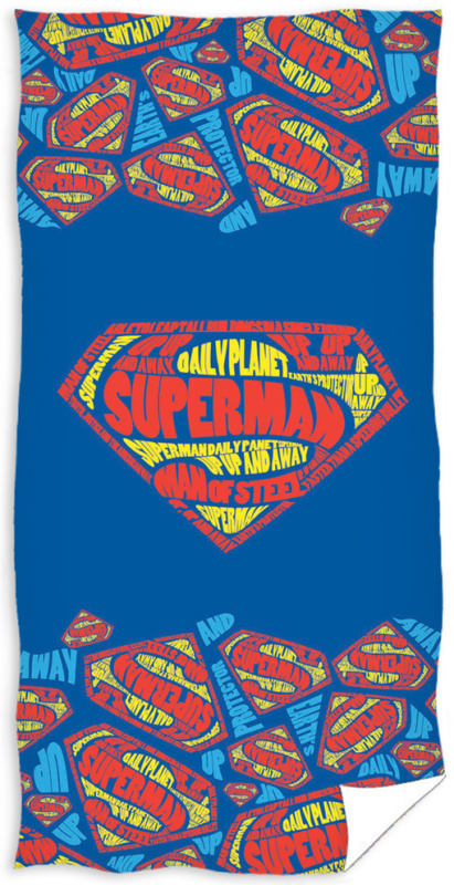 Carbotex Dětská osuška Superman Znak