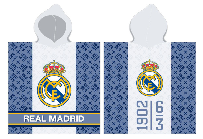 Carbotex Dětské pončo Real Madrid 1902
