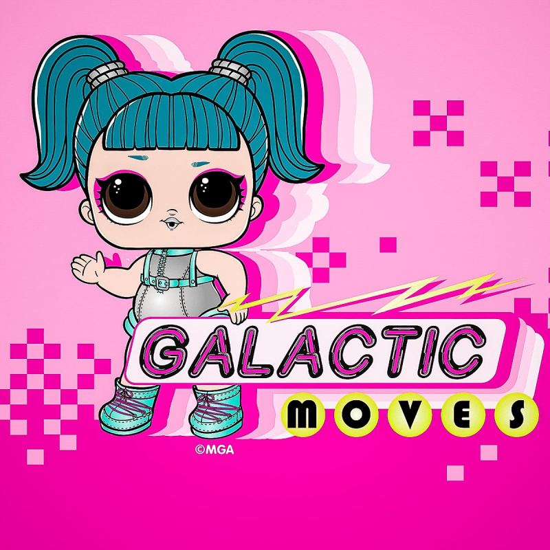 Carbotex Magický ručníček L.O.L. Galactic Moves 30x30 cm Varianta: Zvolte balení po: 1 ks