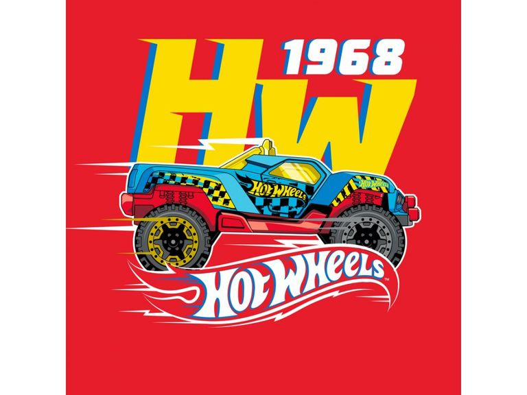 Carbotex Magický ručníček Hot Wheels 1968 30x30 cm Varianta: Zvolte balení po: 1 ks