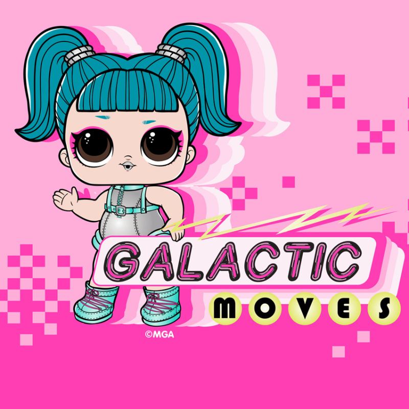 Carbotex Magický ručníček L.O.L. Galactic Moves 30x30 cm Varianta: Zvolte balení po: 36 ks