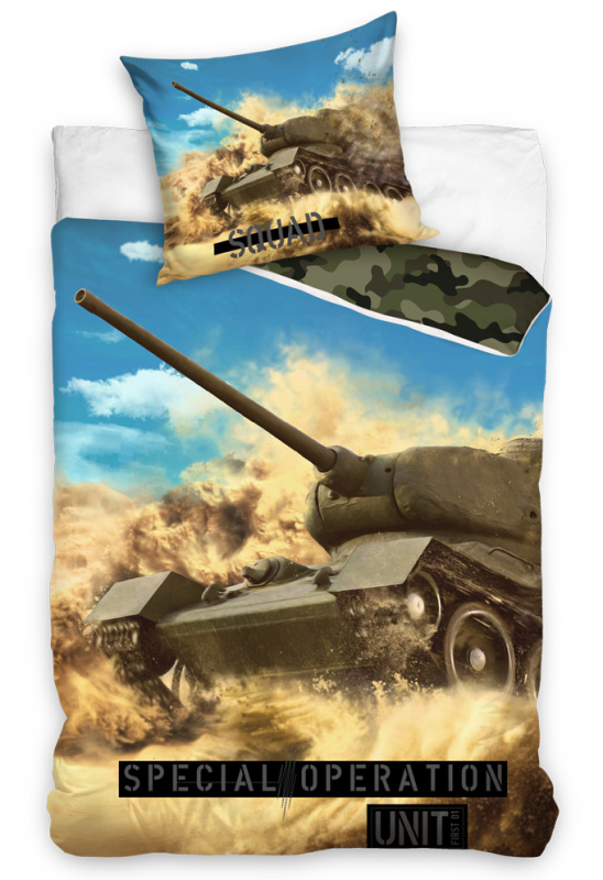 Carbotex Bavlněné povlečení Tank Speciální Operace