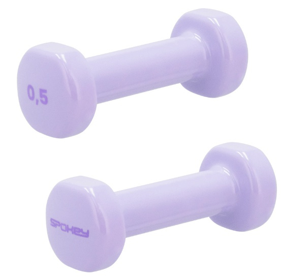 Spokey Shape sada vinylových činek 2x0.5 kg