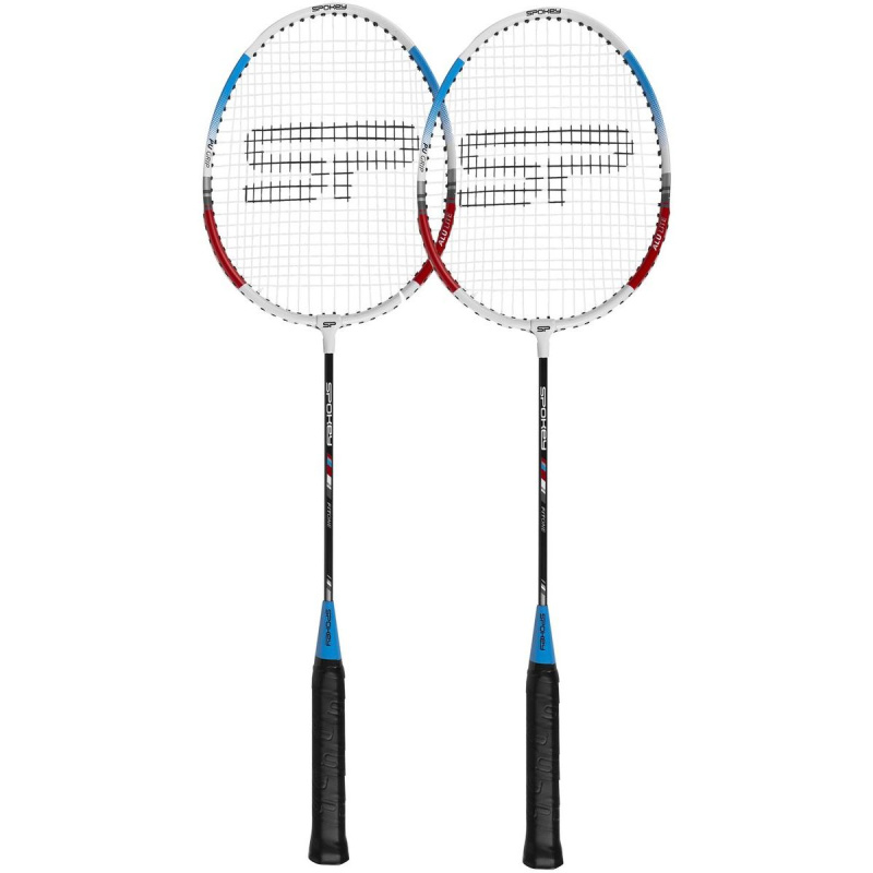 Spokey Fit One II Sada na badminton 2 rakety modrá