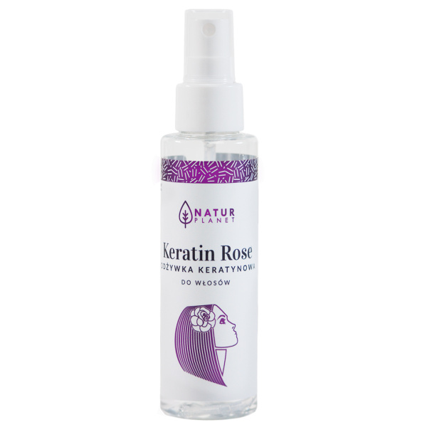 Natur Planet - Keratin Rose  Vlasový kondicionér Velikost: 100 ml