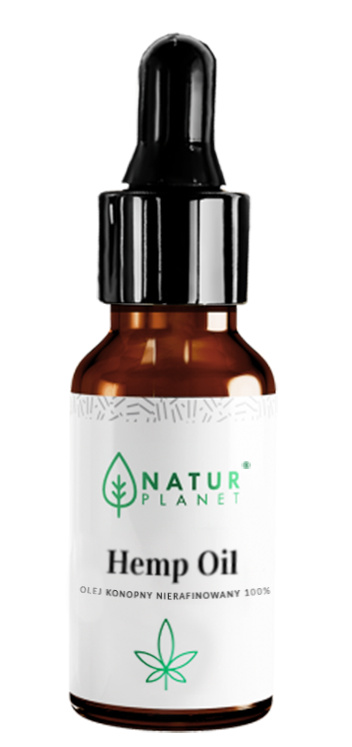 Natur Planet - Konopný olej  Přírodní Konopný olej Objem: 30 ml