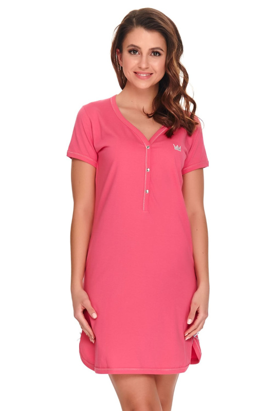 Noční košile Doctor Nap TCB.9505 Hot pink Barva: Růžová, Velikost: XL