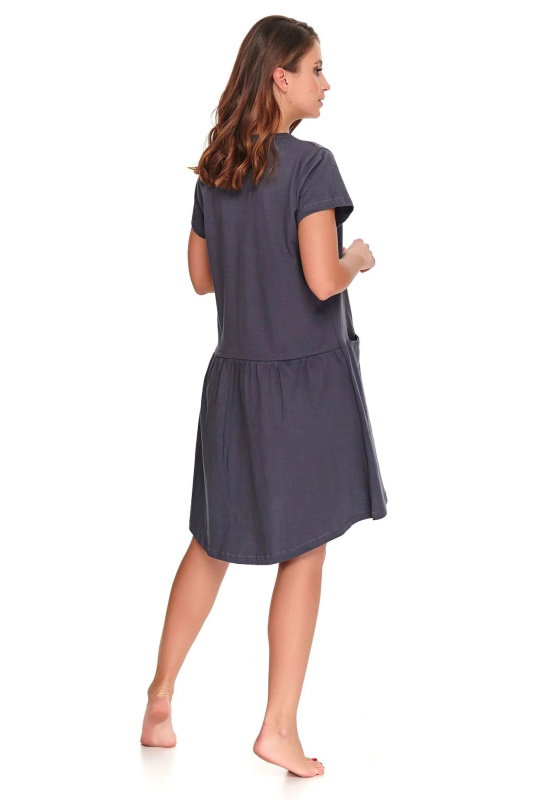 Dámské šaty Doctor Nap TCB.9445 Barva: Šedá, Velikost: XL