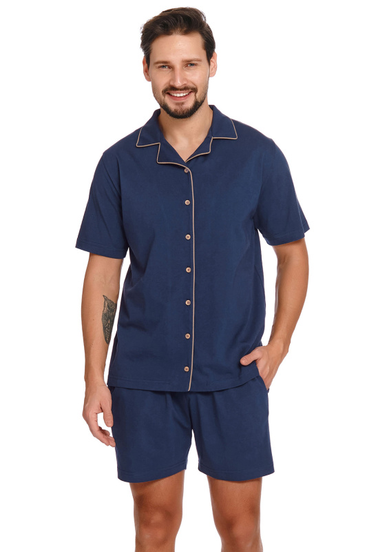 Pánské pyžamo 4261 - Doctornap světle modrá L