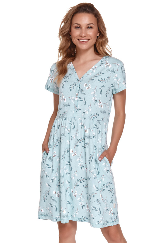 Noční košile Doctor Nap TCB.9930 Barva: Modrá, Velikost: XL