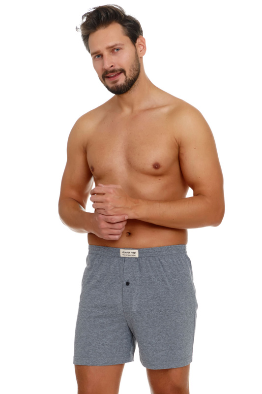 Trenýrky Doctor Nap BOX.5166 Barva: Šedá, Velikost: 3XL