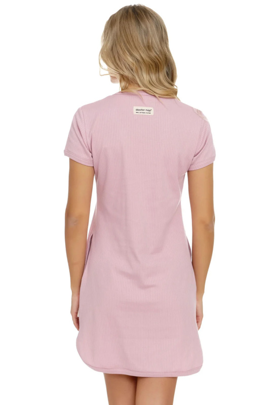 Noční košile Doctor Nap TM.4542 Barva: Růžová, Velikost: XL
