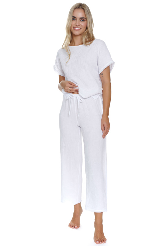 Dámské pyžamo Doctor Nap PM.5319 Barva: Bílá, Velikost: XL