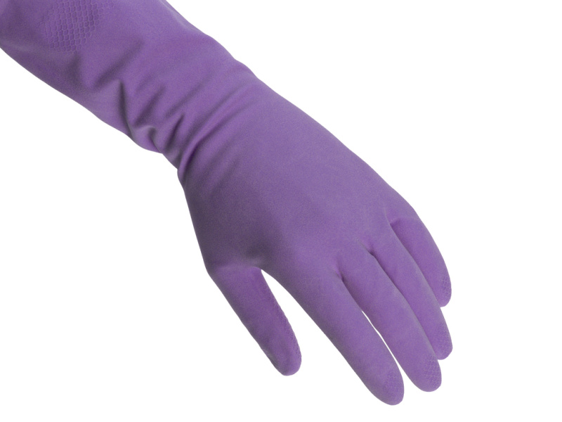 FLORENTYNA Latexové rukavice VIOLA velikost S
