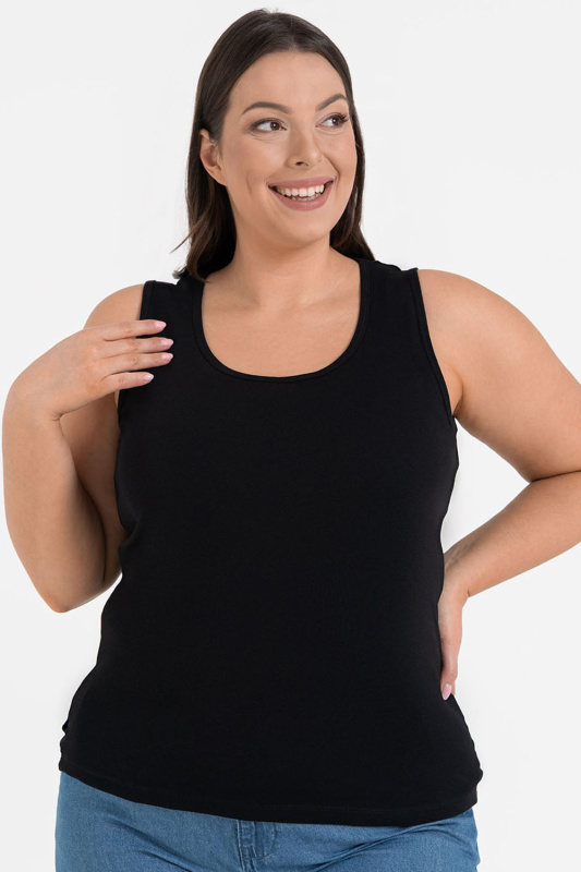 Dámský top Moraj BD1000-300 MAXI Barva: Černá, Velikost: 4XL