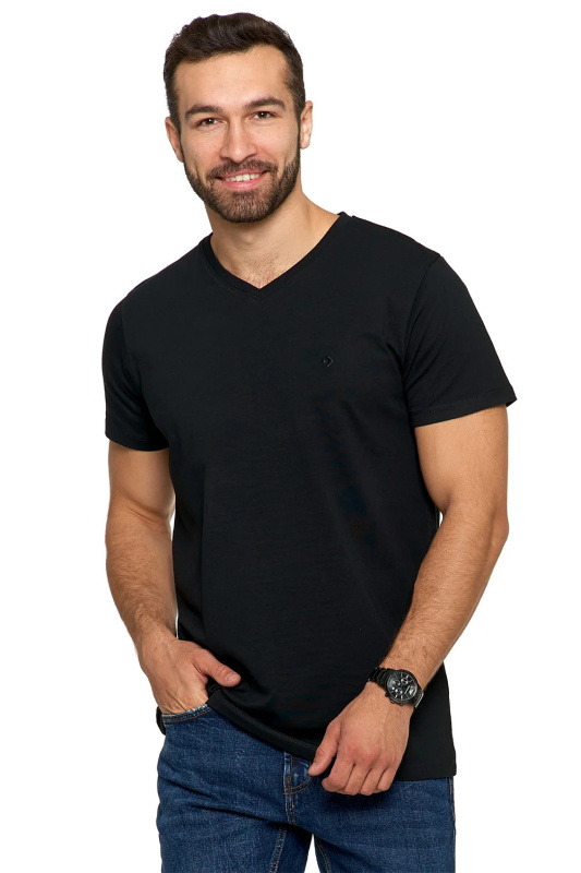 Pánské tričko Moraj OTS1500-004 Barva: Černá, Velikost: 2XL