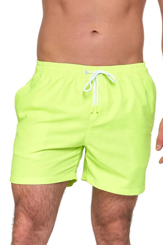 Pánské plavky KSZ2600-003 Neon zelená - Moraj neonová zelená 3XL