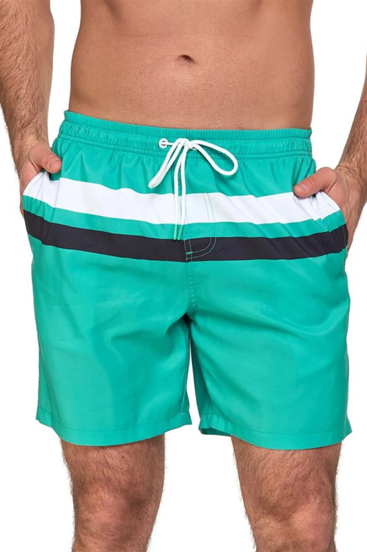 Pánské plavky Moraj KSZ2600-004 Barva: Zelená, Velikost: 3XL