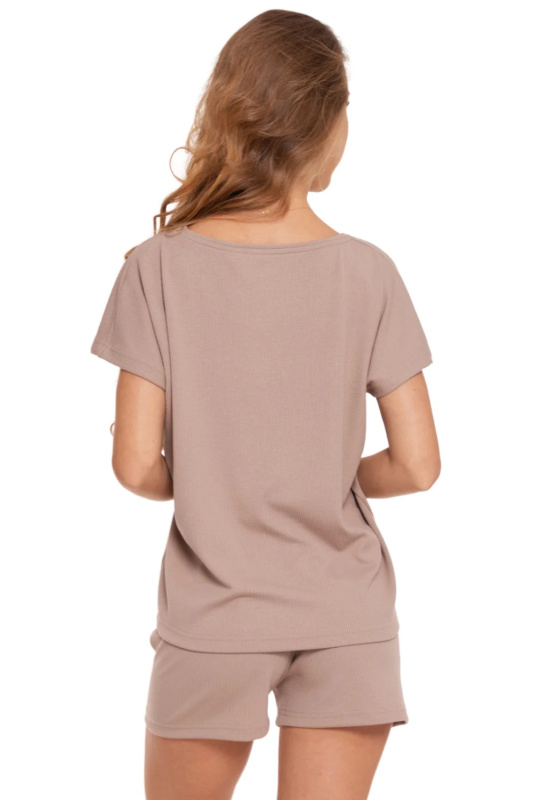Dámské pyžamo Moraj PDD4900-019 Barva: Béžová, Velikost: XL