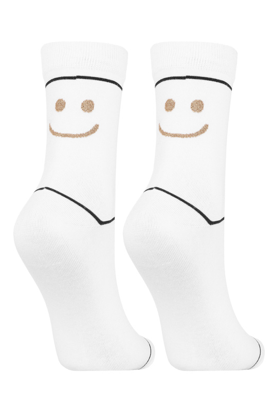 Dámské ponožky Moraj CSL250-914 Barva: Bílá, Velikost: 38-41