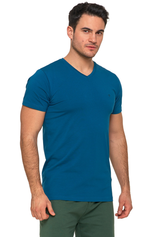 Pánské tričko Moraj OTS1500-004 Barva: Modrá, Velikost: 2XL