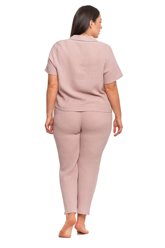 Dámské pyžamo Moraj PDD5000-008 Barva: Béžová, Velikost: 2XL