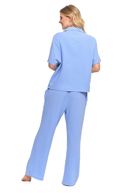 Dámské pyžamo Moraj PDD5000-008 Barva: Modrá, Velikost: 2XL