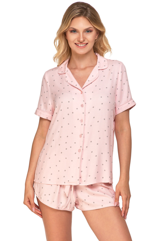 Dámské pyžamo Moraj PDD5300-009 Barva: Růžová, Velikost: XL