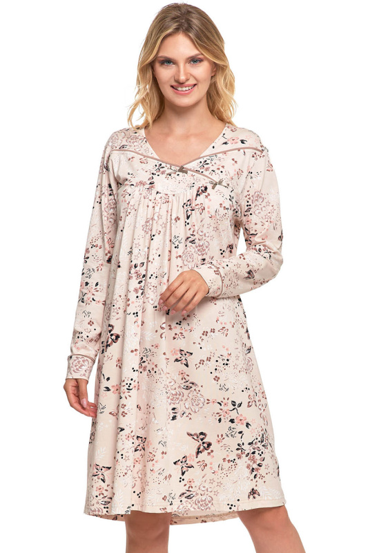 Noční košile Moraj PDK3600-005 Barva: Béžová, Velikost: M