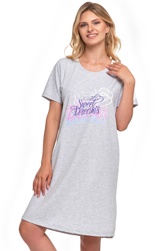 Noční košile Moraj PDK3000-016 Barva: Šedá, Velikost: L