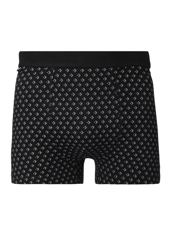 Pánské boxerky MBX550-393 černé s potiskem - Moraj  2XL