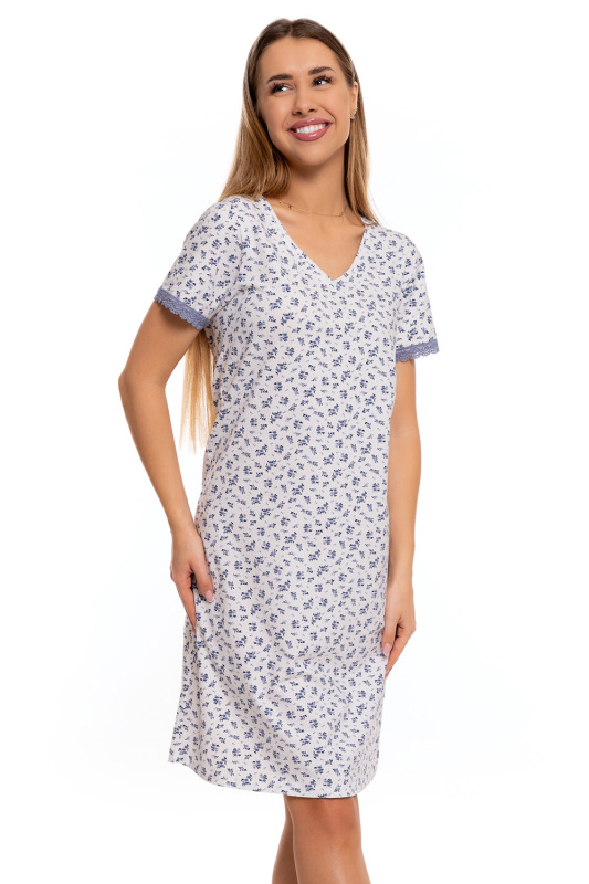 Noční košilka Moraj PDK2900-015 MAXI Barva: Bílá, Velikost: 3XL