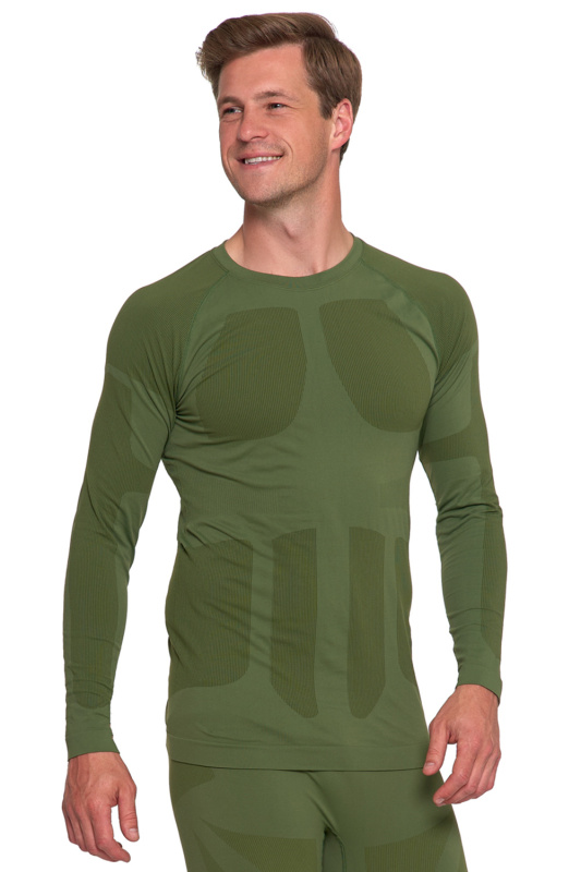 Pánské termo tričko Moraj KMT4500-002 Barva: Zelená, Velikost: 2XL