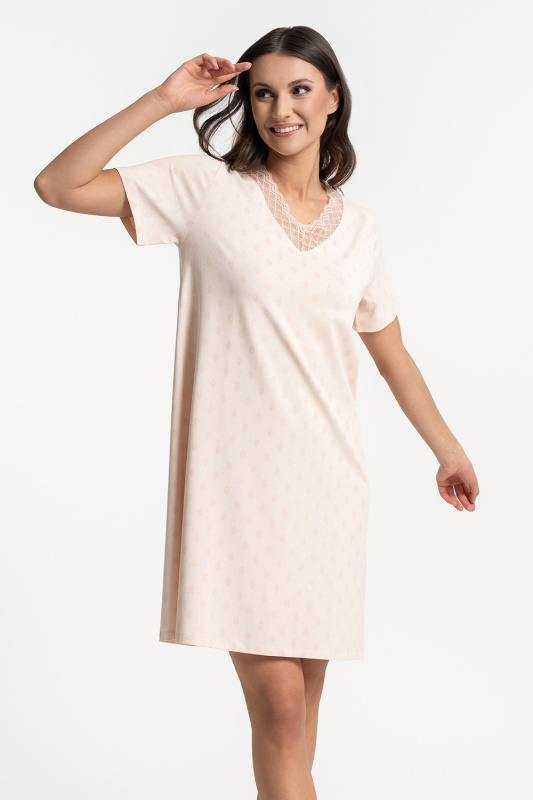 Noční košile Moraj PDK2900-017 Barva: Růžová, Velikost: 3XL