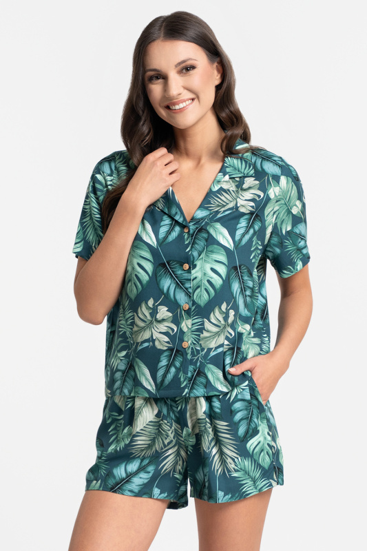 Pyžamo Moraj PDD5100-013 Barva: Zelená, Velikost: 2XL