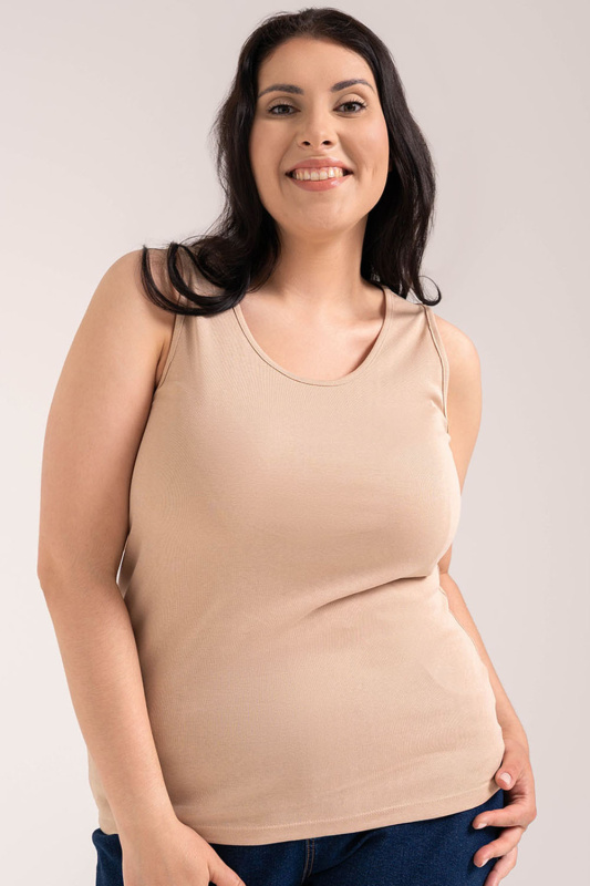 Dámský top Moraj BD1000-300 MAXI Barva: Béžová, Velikost: 2XL