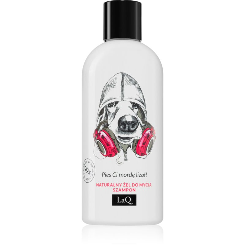 LaQ Music Purifies Cool Dogy sprchový gel a šampon 2 v 1 300 ml