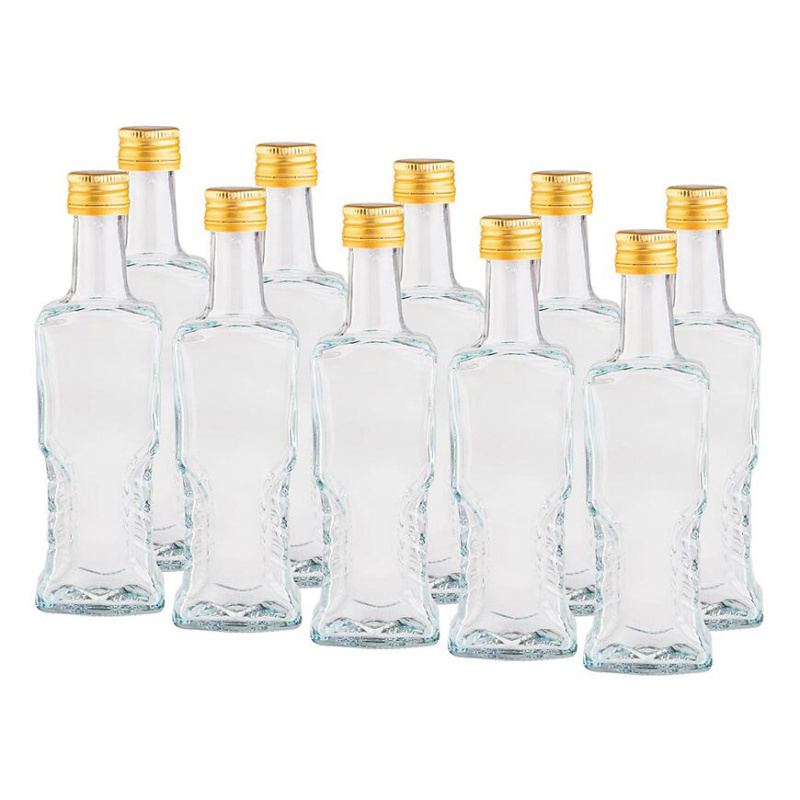 Láhev ukrainka 10ks 100ml s vrškem